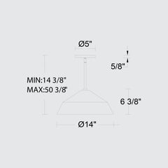 Nin 14" Pendant