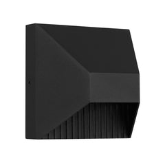 Ribbed 5-1/8" Outdoor Wall Sconce
