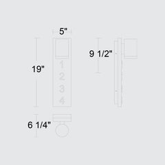 Woodone Outdoor Wall Sconce
