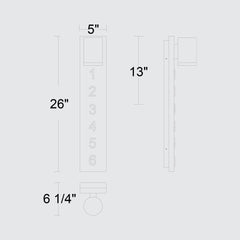 Woodone Outdoor Wall Sconce
