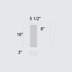 Taper Outdoor Wall Sconce