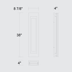 Layer 38" Outdoor Wall Sconce