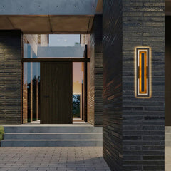 Panels 26-1/4" Outdoor Wall Sconce