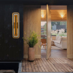 Panels 32-1/4" Outdoor Wall Sconce