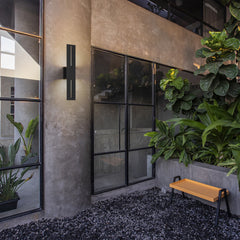 Slot 24" Outdoor Wall Sconce