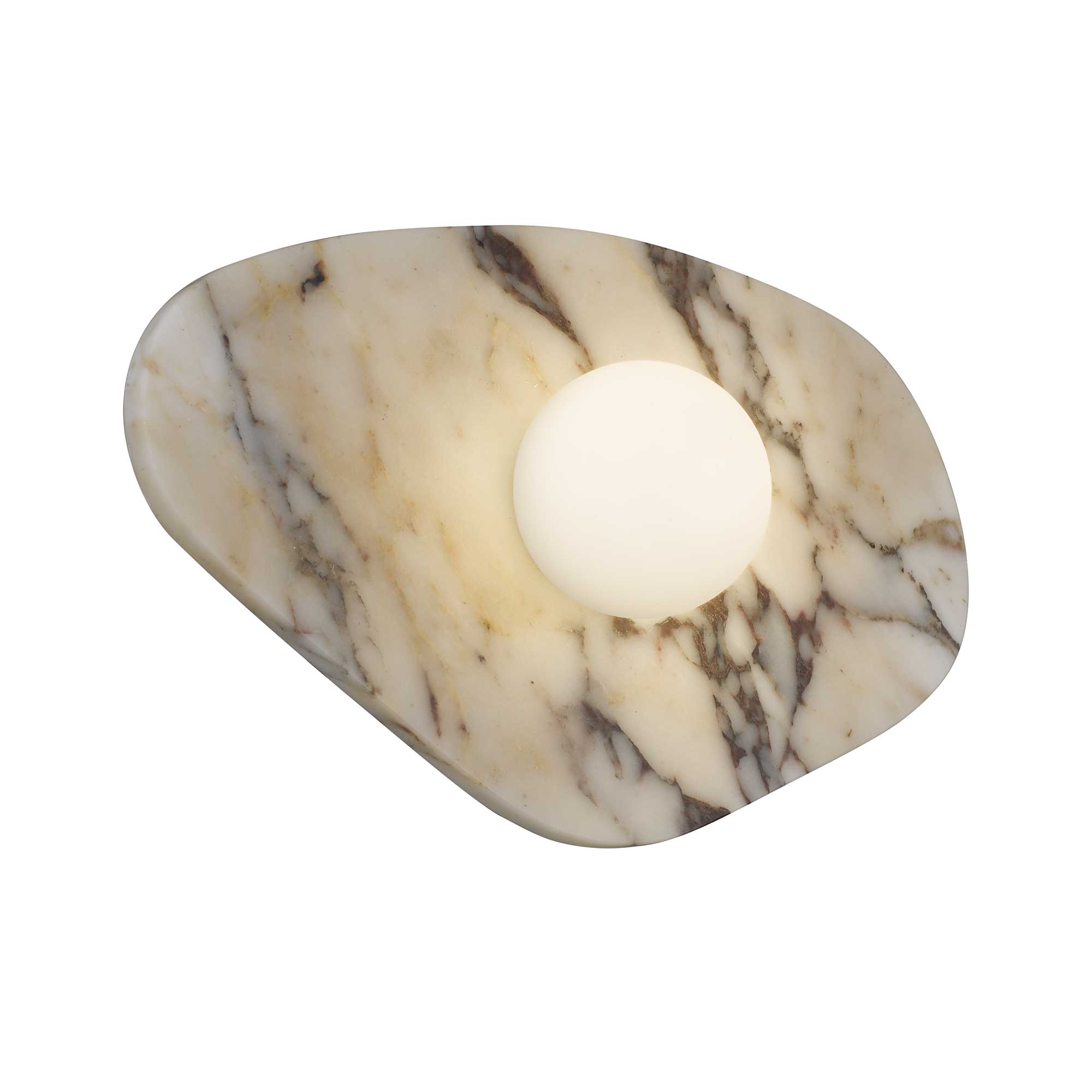 Sand Black - White Marble