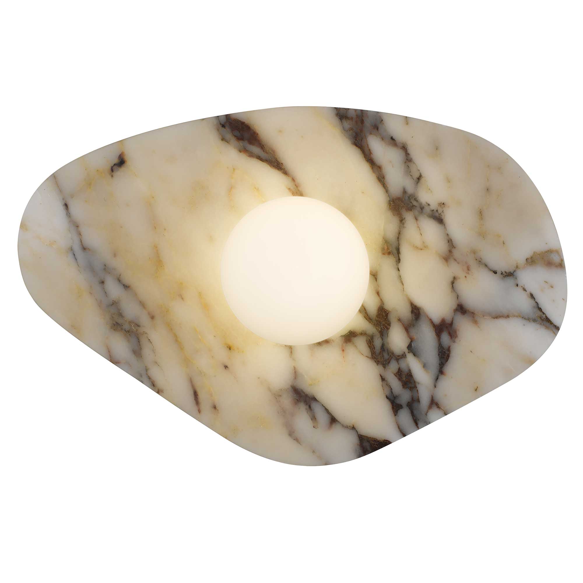 Sand Black - White Marble