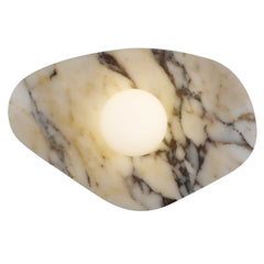 Sand Black - White Marble
