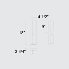 Arles 18" Outdoor Wall Sconce