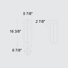 Furo Outdoor Wall Sconce