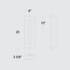 Avani 20" Outdoor Wall Sconce