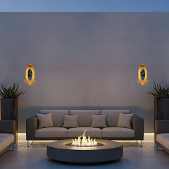 Oval 22" Wall Sconce