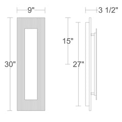 Abby 30" Wall Sconce