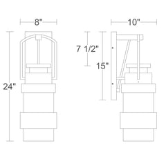 Artefact 24" Wall Sconce