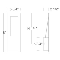 Bend 18" Wall Sconce