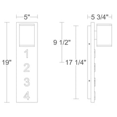 Bishop 19" Wall Sconce