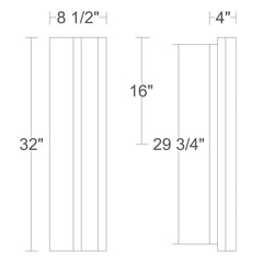 Paris 32" Wall Sconce