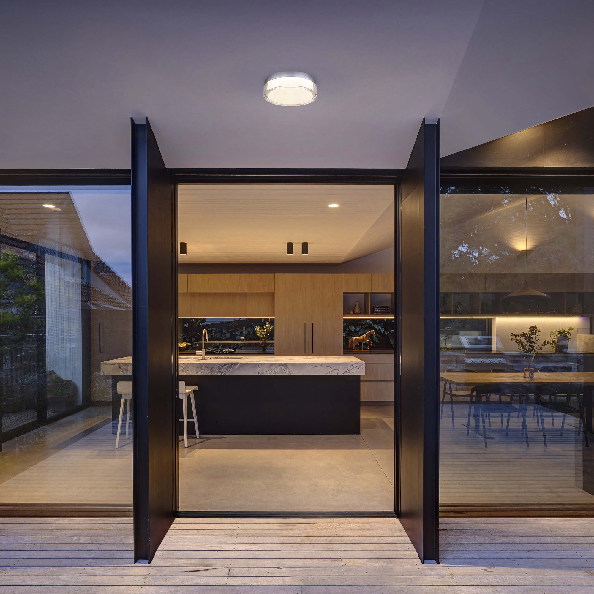 Brushed Stainless Steel Application