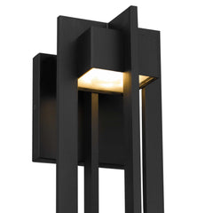 4 Bar 18" Outdoor Wall Sconce