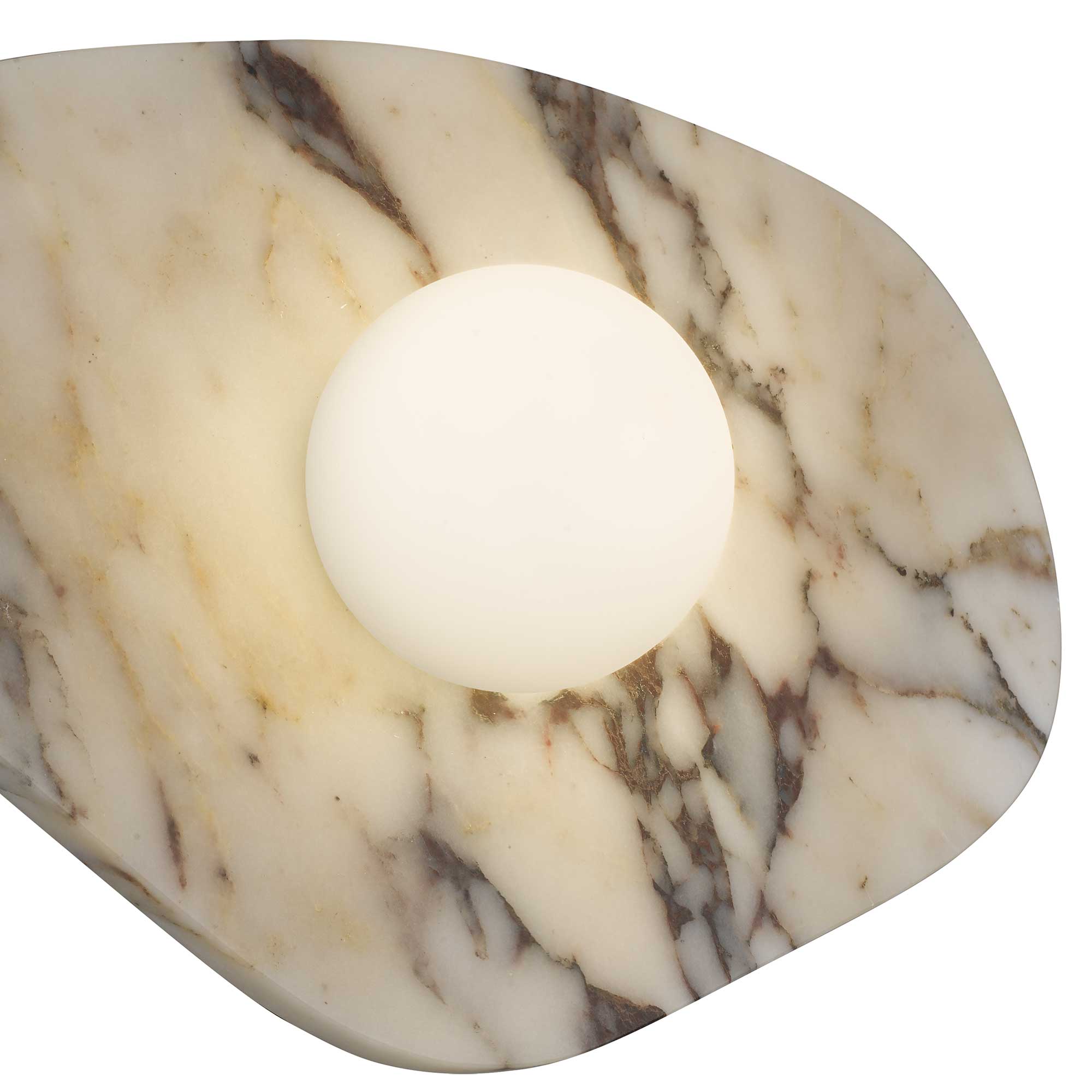 Sand Black - White Marble
