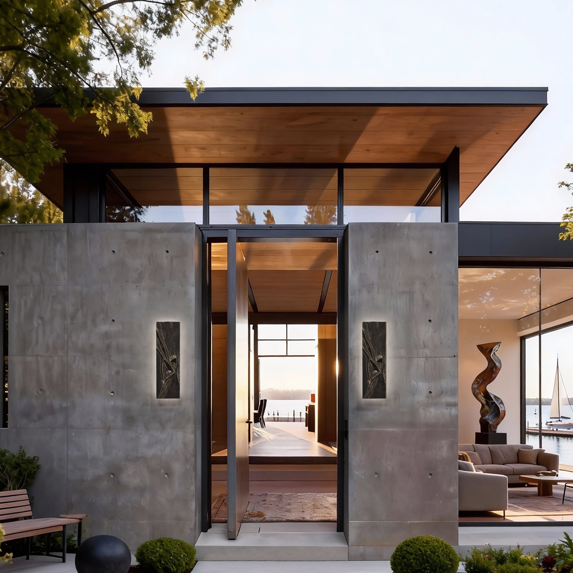 Painted Patina Bronze